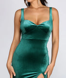 Velvet Beauty Midi Dress