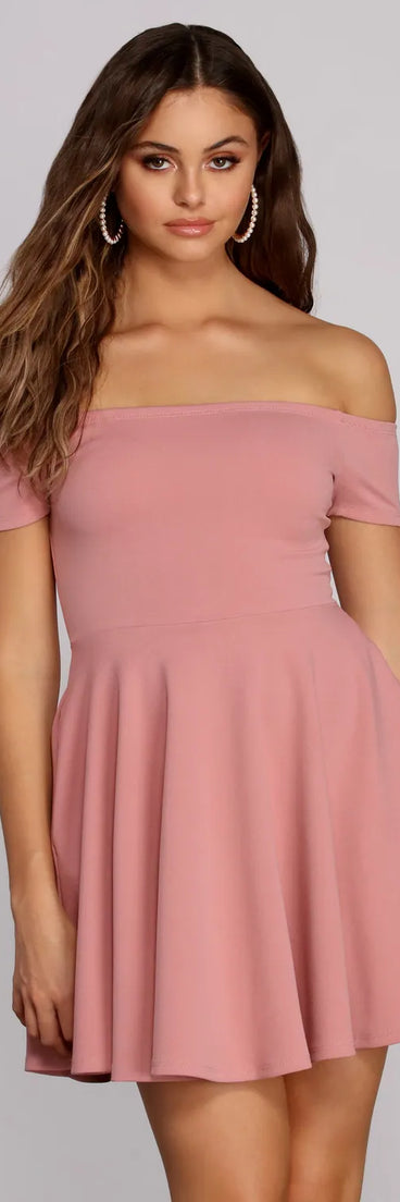 Dreaming Of Romance Skater Dress