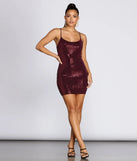 Stunning Sequin Diva Mini Dress