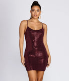 Stunning Sequin Diva Mini Dress