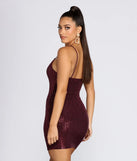Stunning Sequin Diva Mini Dress