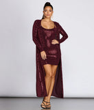 Stunning Sequin Diva Mini Dress