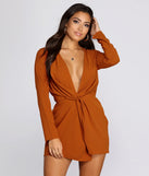 Knot Just Another Mini Dress