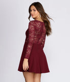 Love For Lace Skater Dress