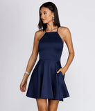 Gorgeously Glam Skater Dress