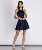 Gorgeously Glam Skater Dress