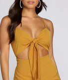 Golden Glow Mini Dress