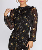 Daisy Days Smocked Mini Dress