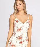 Floral Passion High Low Dress