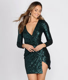 Sparks Will Fly Sequin Mini Dress