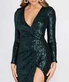 Sparks Will Fly Sequin Mini Dress