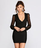 Mesh Me Up Mini Dress