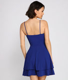 Simply Adorable Layered Skater Dress
