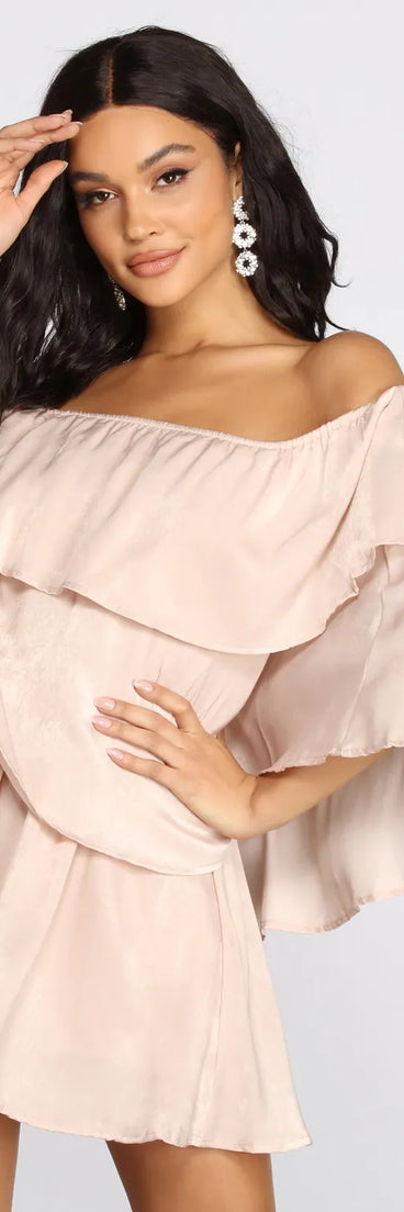 Ravishing Ruffles Mini Dress