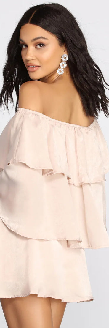 Ravishing Ruffles Mini Dress