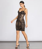 Sultry Sequins Midi Dress