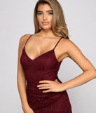 Lace Beauty Asymmetrical Mini Dress
