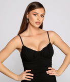 Flirty Stunner Ruched Mini Dress