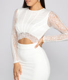 Lace Show 'Em Who's Boss Mini Dress