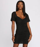 Playful In Polka Dots Mini Dress