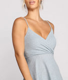 Moment of Shine Glitter and Rhinestone Skater Dress