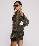 For The Love of Florals Mini Dress