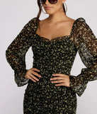 For The Love of Florals Mini Dress