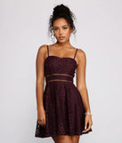 Sweet Darling Lace Mini Dress