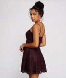 Sweet Darling Lace Mini Dress