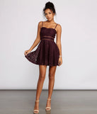 Sweet Darling Lace Mini Dress