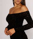 Burnout Mesh Leopard Print Mini Dress