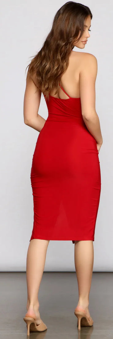 Such A Stunner Midi Dress