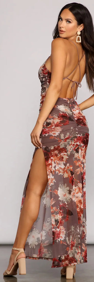 Pretty Petal Perfection Maxi Dress