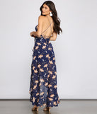 Free-spirited Floral Beauty Sleeveless Maxi Dress