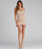 Dreamy And Chic Floral Mini Dress