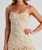 Swept Away Floral Ruffled Maxi Dress