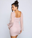 Gorgeous And Glitzy Bodycon Dress
