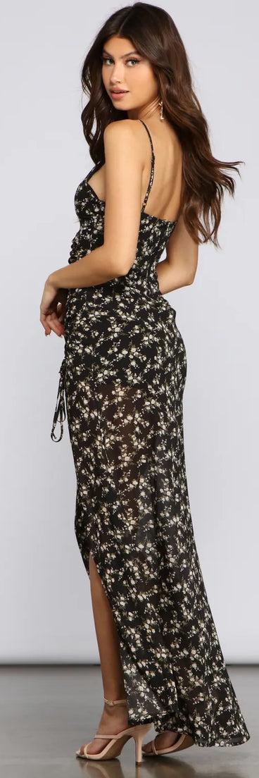 Lookin' Fab Floral Maxi Dress