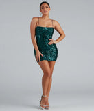 Live It Up Sequin Mini Dress