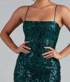 Live It Up Sequin Mini Dress