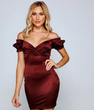 Dreamy Luxe Satin Mini Dress