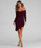 Sweet And Stunning Ruched Mini Dress