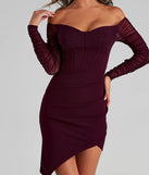 Sweet And Stunning Ruched Mini Dress