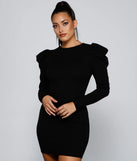 Major Drama Chic Bodycon Mini Dress