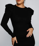 Major Drama Chic Bodycon Mini Dress