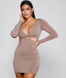 Strike A Pose Cutout Bodycon