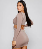 Strike A Pose Cutout Bodycon