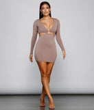 Strike A Pose Cutout Bodycon