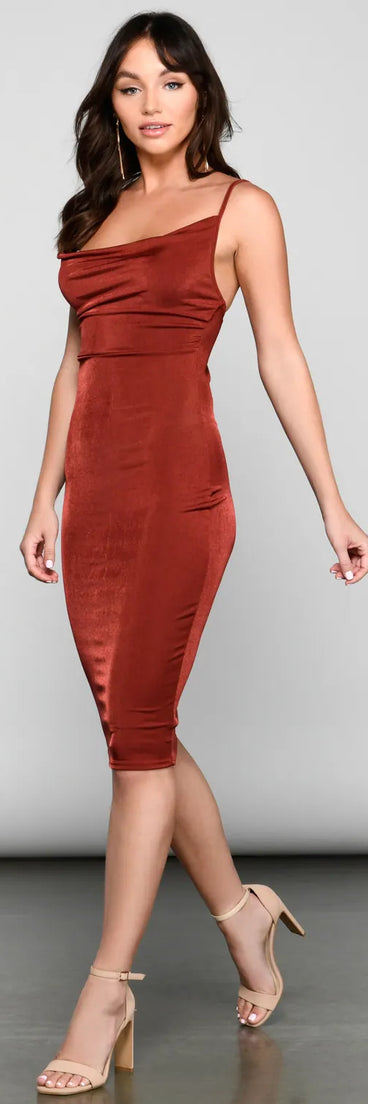 Move It In Style Midi Dress