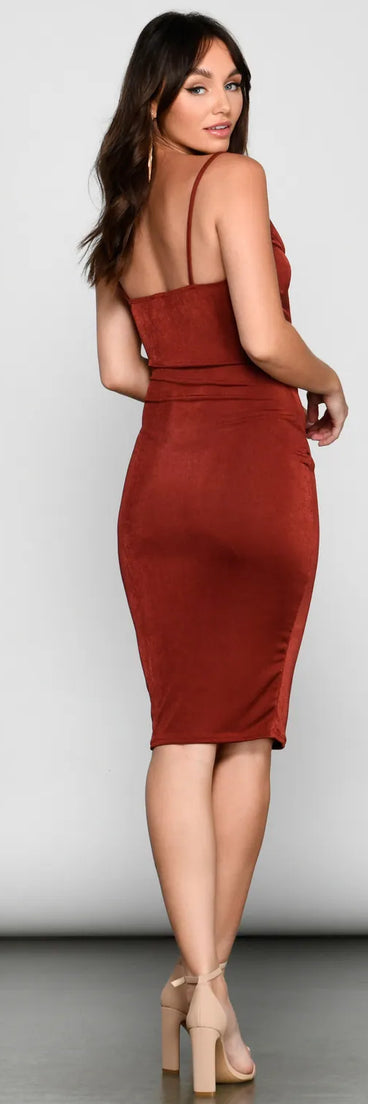 Move It In Style Midi Dress